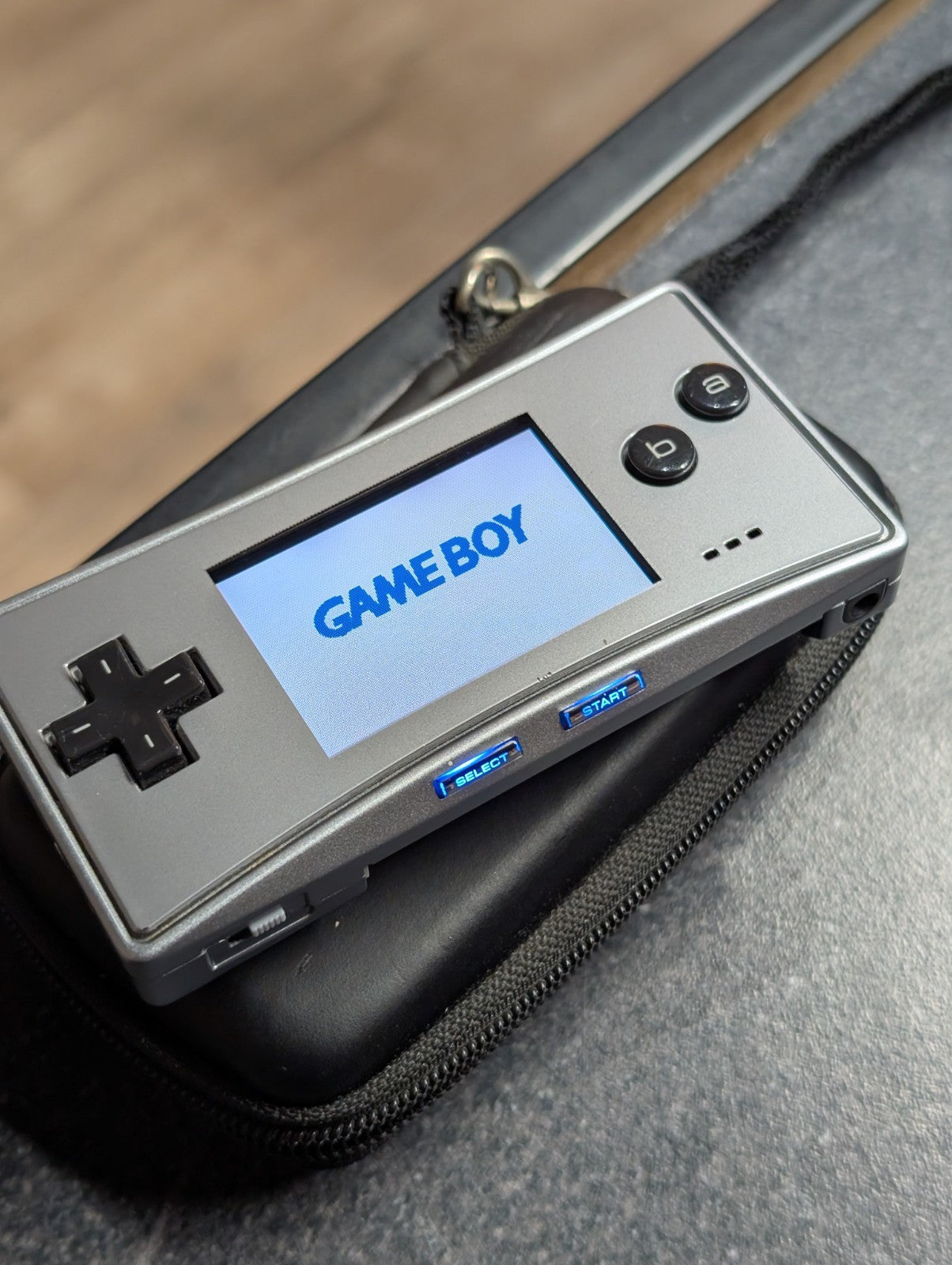 Nintendo Gameboy Micro - Silver - Good Condition