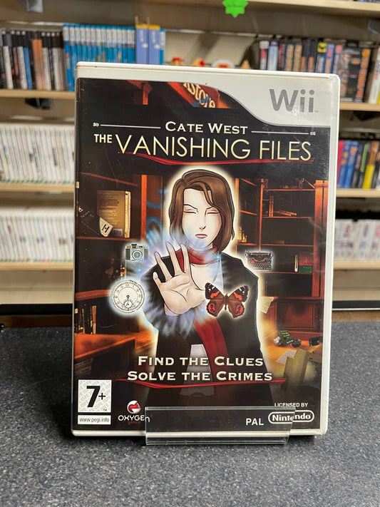 The Vanishing Files - Nintendo Wii - Complete with Manual