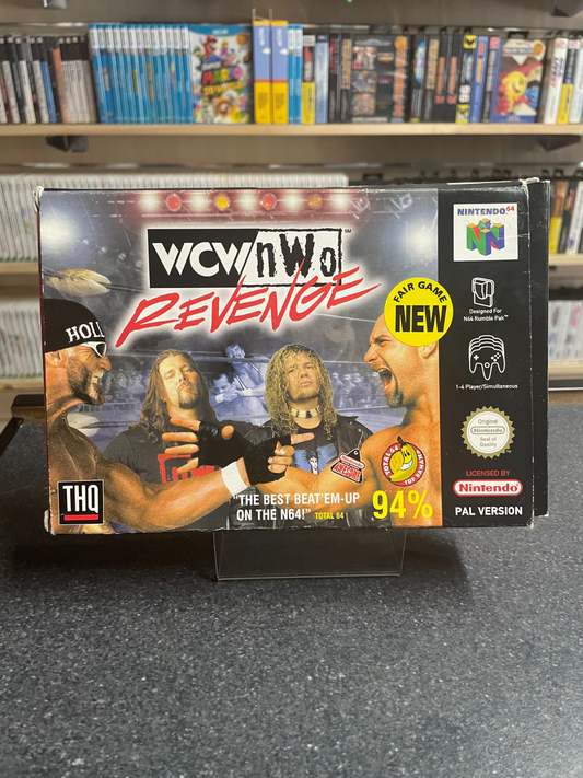 WCW nWo Revenge - Nintendo 64 N64 - Boxed & Complete