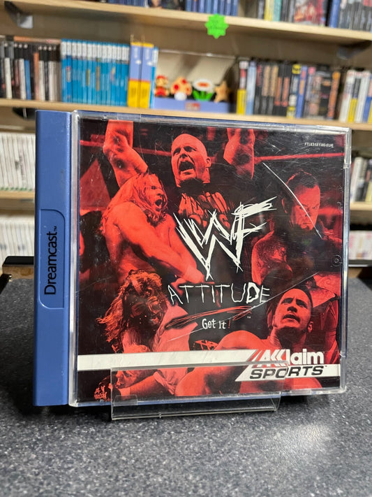 WF Attitude: Get It - SEGA Dreamcast - Complete with Manual