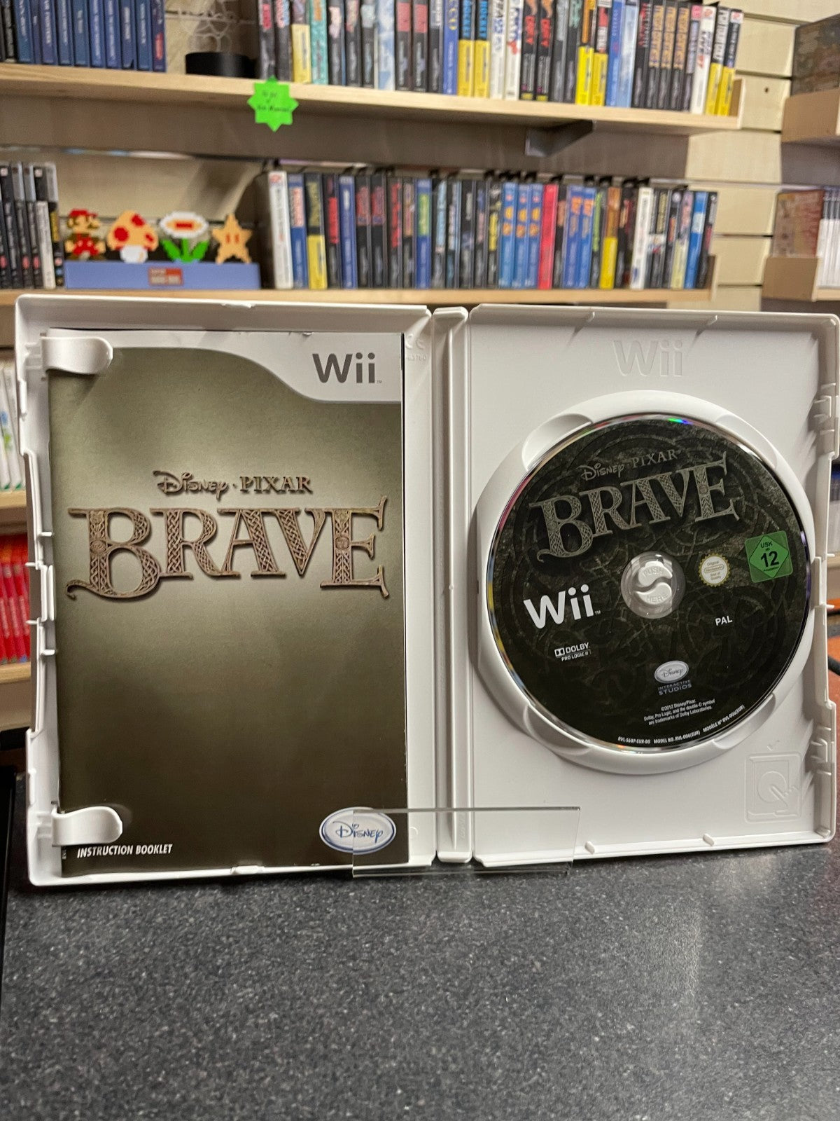 Disney Pixar Brave - Nintendo Wii - Boxed with Manual