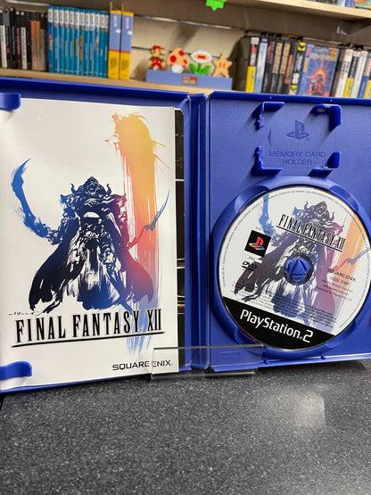 Final Fantasy XII - Sony Playstation 2 PS2 - Boxed w/Manual