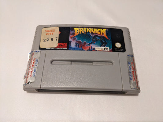 Drakkhen - Nintendo SNES - Cart Only 