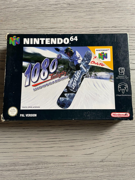 1080 Snowboarding - Nintendo 64 N64 - Boxed & Complete
