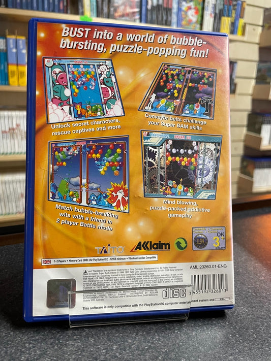 Super Bust-a-move - Sony - Playstation 2 PS2 - Complete with Manual