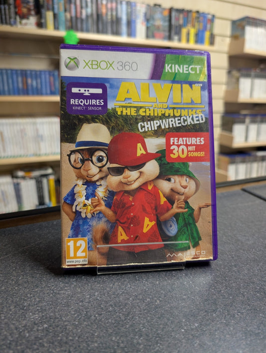 Alvin and The Chipmunks - Chipwrecked - Xbox 360 - With Manual
