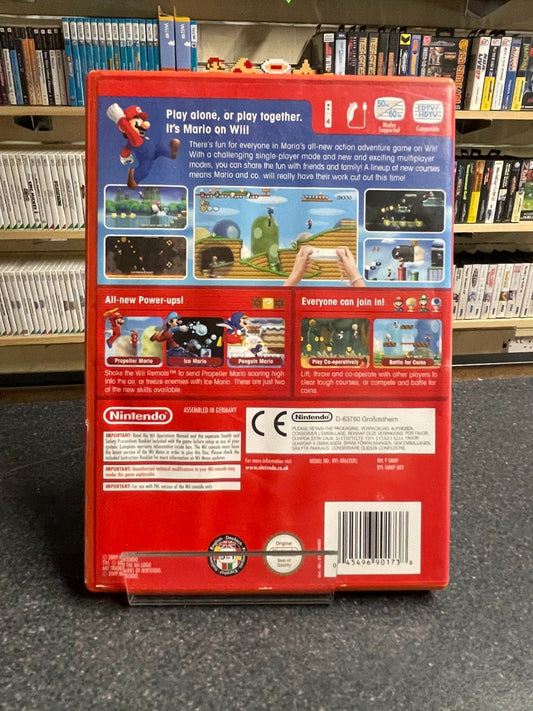 New Super Mario Bros. -  Nintendo Wii - Boxed no Manual
