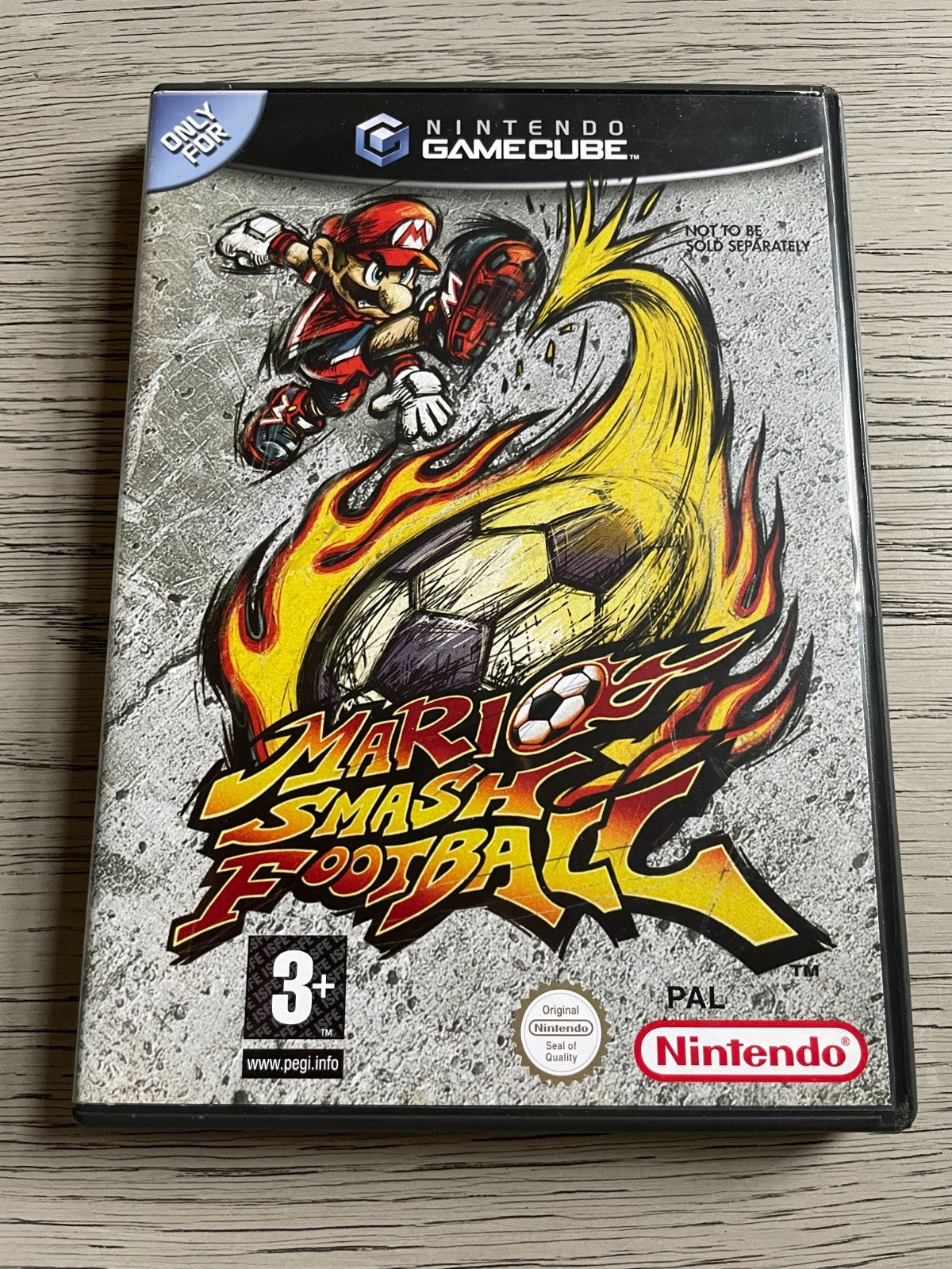 Mario Smash Football - Nintendo GameCube - Complete with Manual