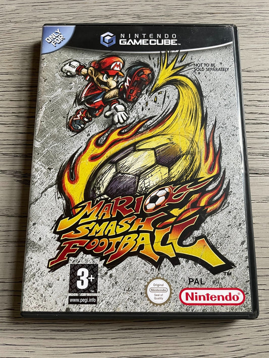 Mario Smash Football - Nintendo GameCube - Complete with Manual