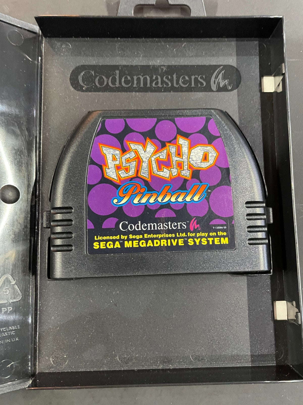 Phycho Pinball - SEGA Mega Drive  - Boxed with Manual - VGC
