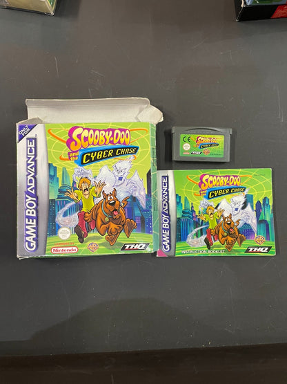 Scooby-Doo and the Cyber Chase - Nintendo Game Boy Advance - Boxed with Manual