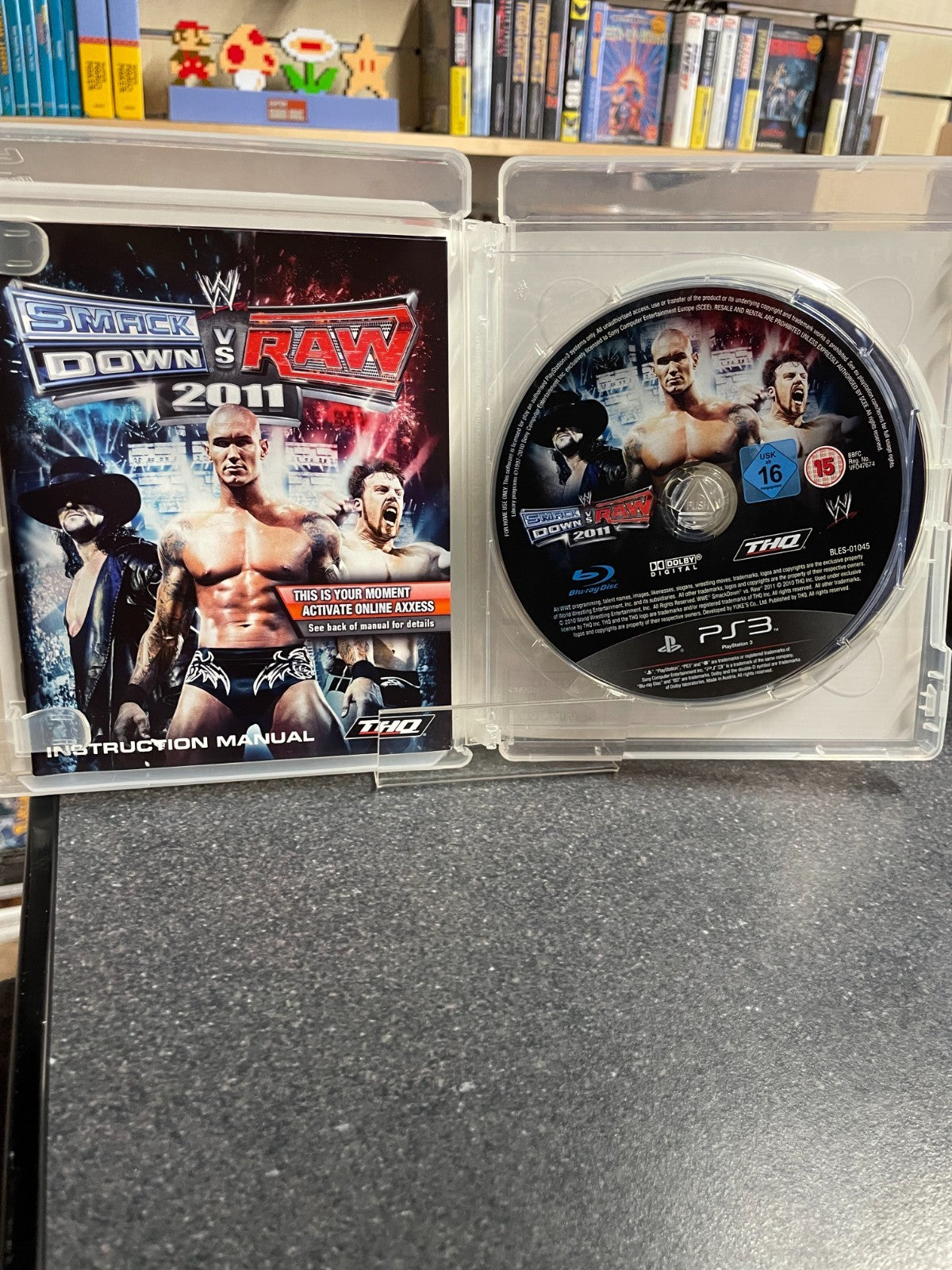 Smack Down vs Raw 2011: The Lord of Darkness Edition - Sony Ps3 - w/Manual