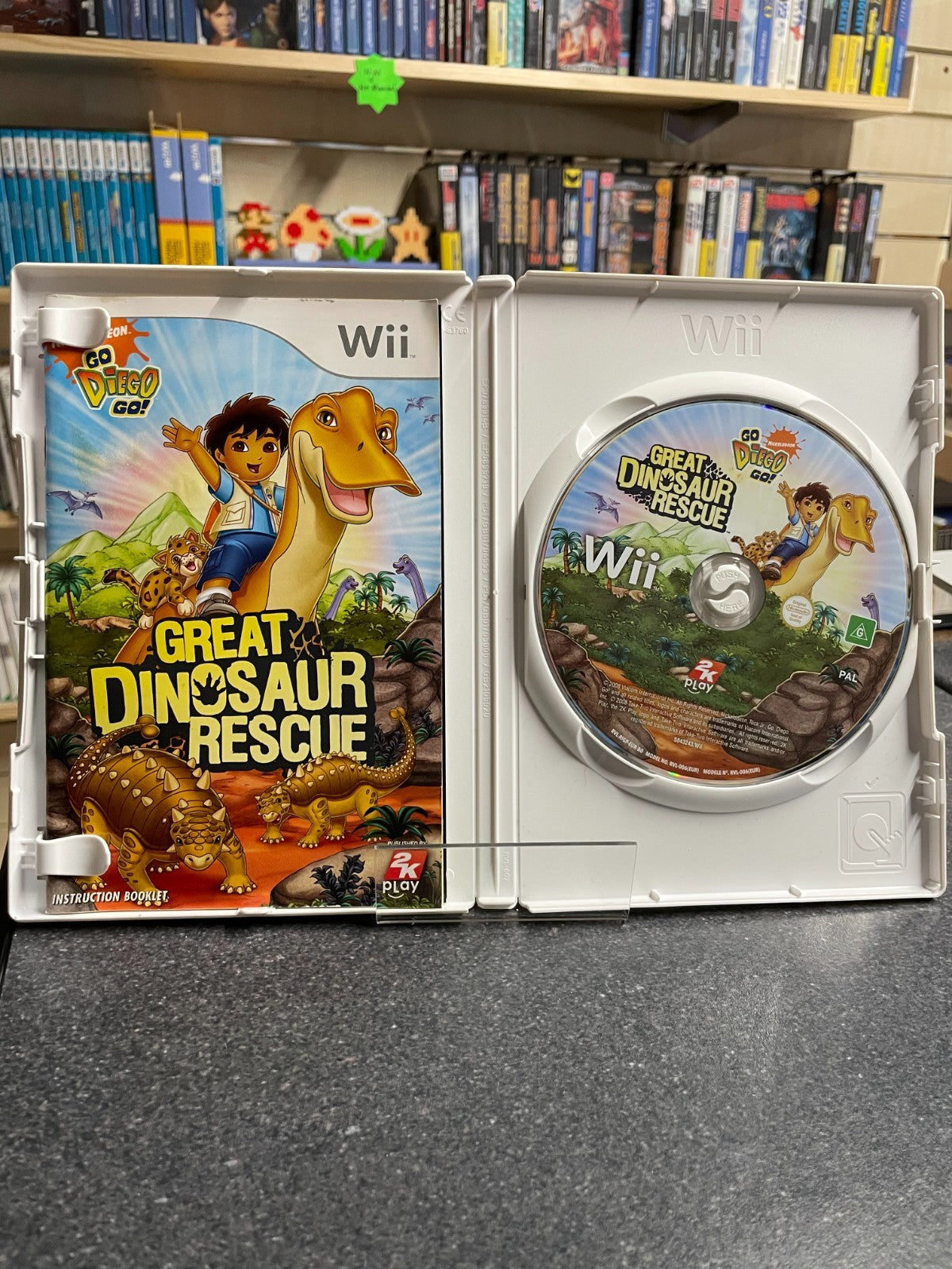 Nickelodeon Go Diego Go: Great Dinosaur Rescue - Nintendo Wii - Boxed