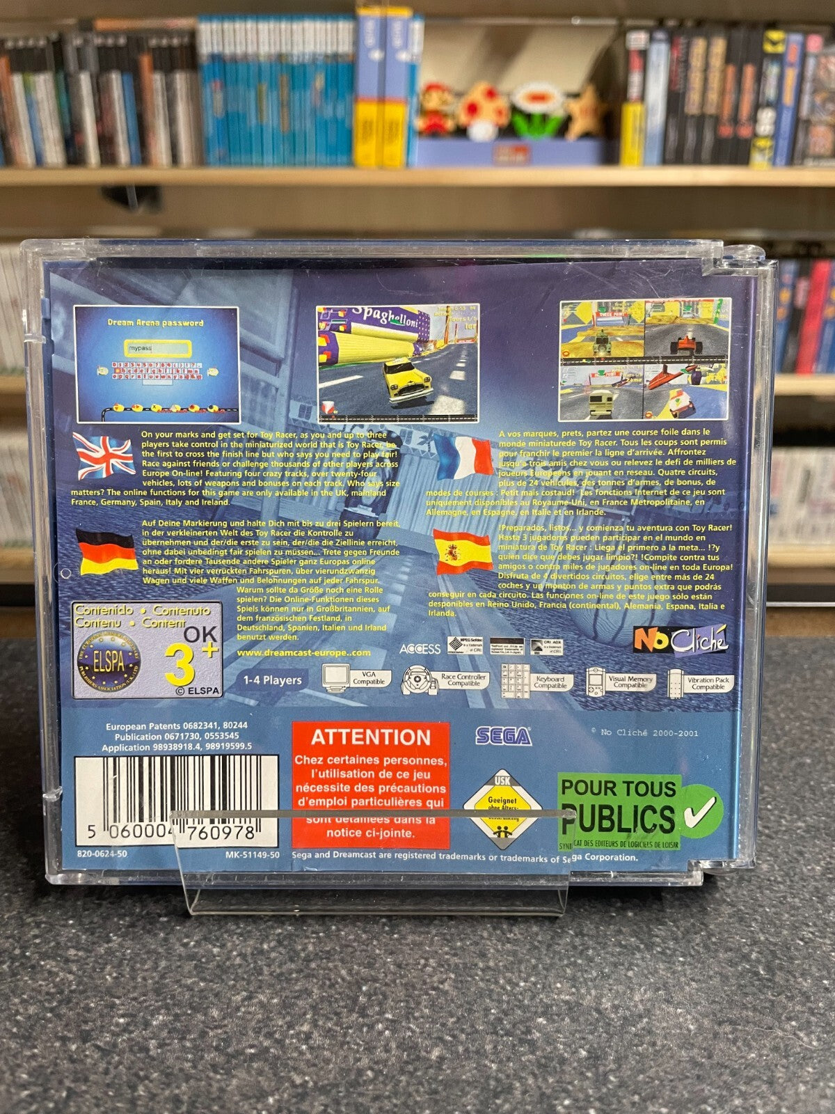 Toy Racer - SEGA Dreamcast - Complete with Manual