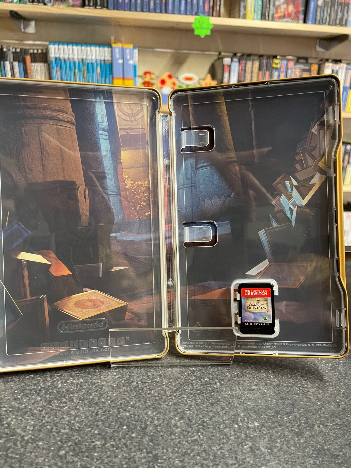TINTIN reporter: Cigars of The Pharaoh - Nintendo Switch - Boxed Limited Edition
