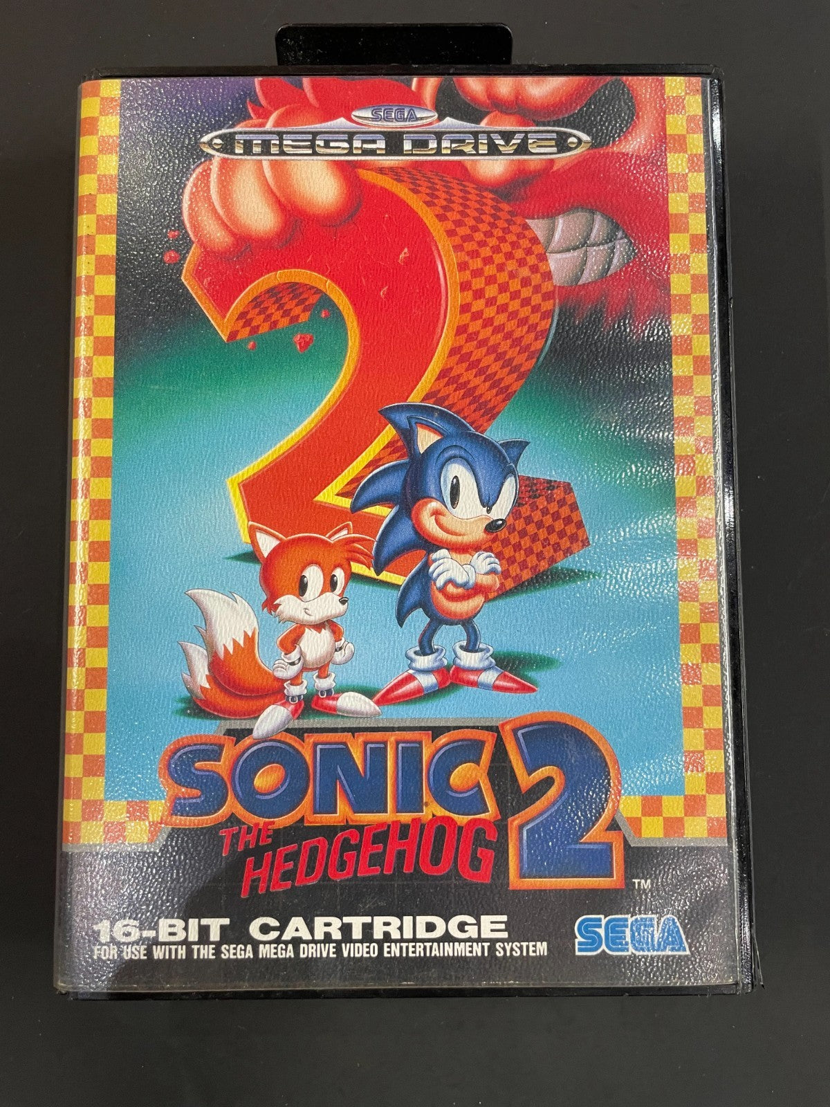 Sonic the Hedgehog 2 - SEGA Mega Drive  - Boxed with Manual