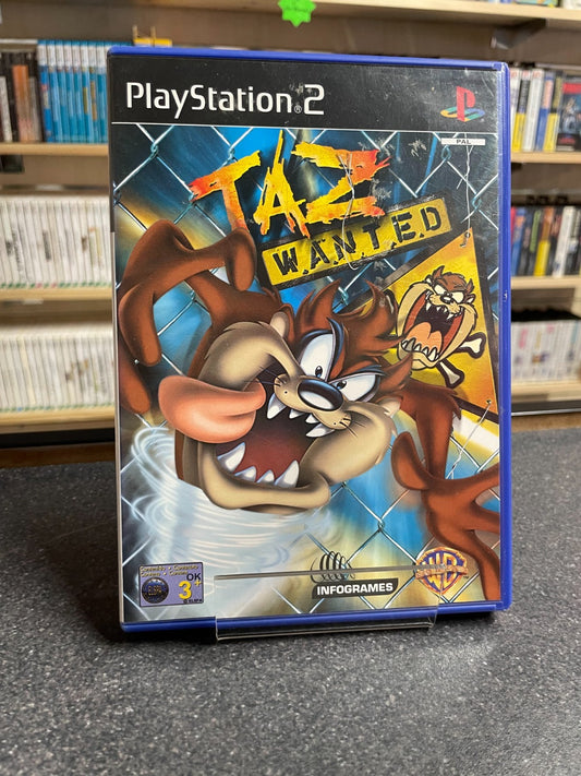 Taz: Wanted - Sony Playstation 2 PS2 - Boxed w/Manual