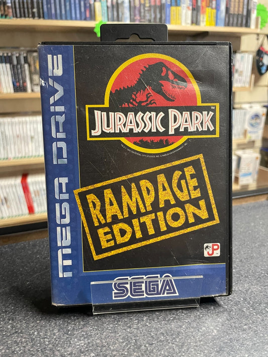 Jurassic Park: Rampage Edition - Sega Mega Drive - Boxed no Manual