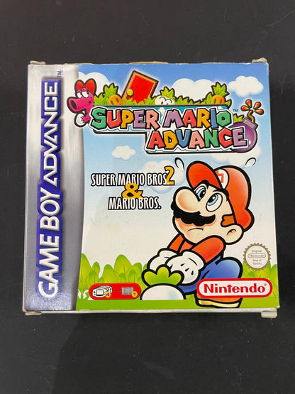 Super Mario Advance - Nintendo Game Boy Advance - Boxed w/Manual