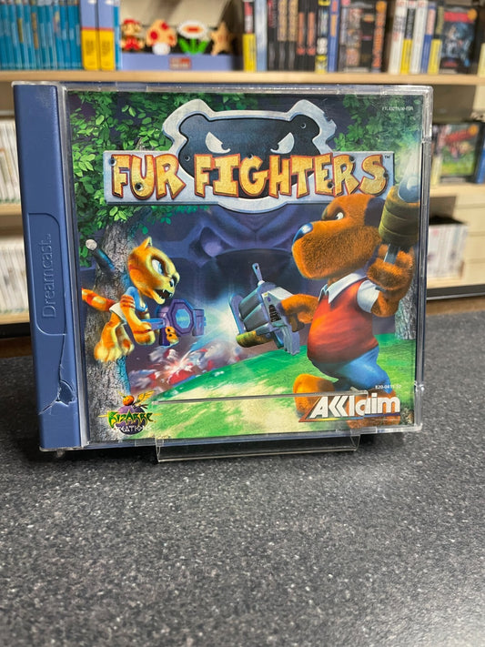 Fur Fighters - SEGA Dreamcast - Complete with Manual