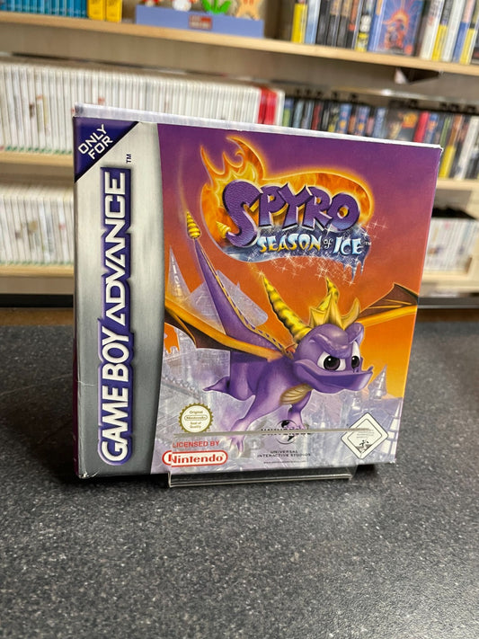 Spyro: Season of Ice - Nintendo GameBoy Advance - Boxed with Manual & Poster