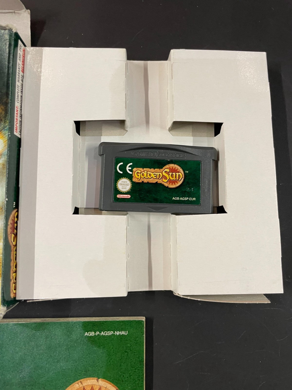 Golden Sun - Nintendo Game Boy Advance -Complete w/Manual