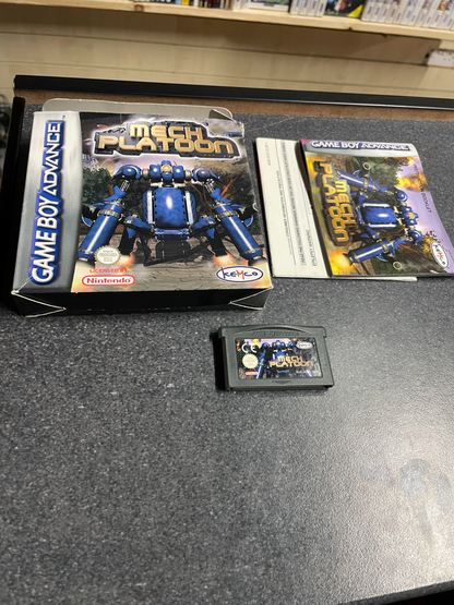 Mech Platoon - Nintendo GameBoy Advance - Boxed & Complete