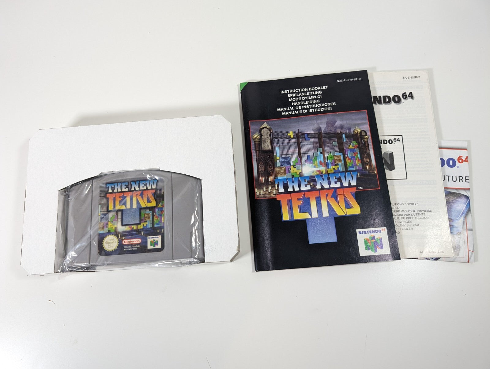 The New Tetris - Nintendo 64 N64 - Boxed & Complete - Very Good Condition