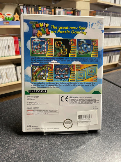 Super Fruit Fall - Nintendo Wii  - Boxed with Manual