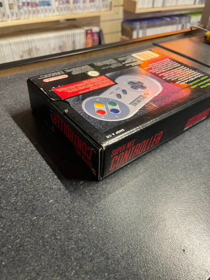 Super Nes Controller - Nintendo SNES - Boxed with Manuals VGC