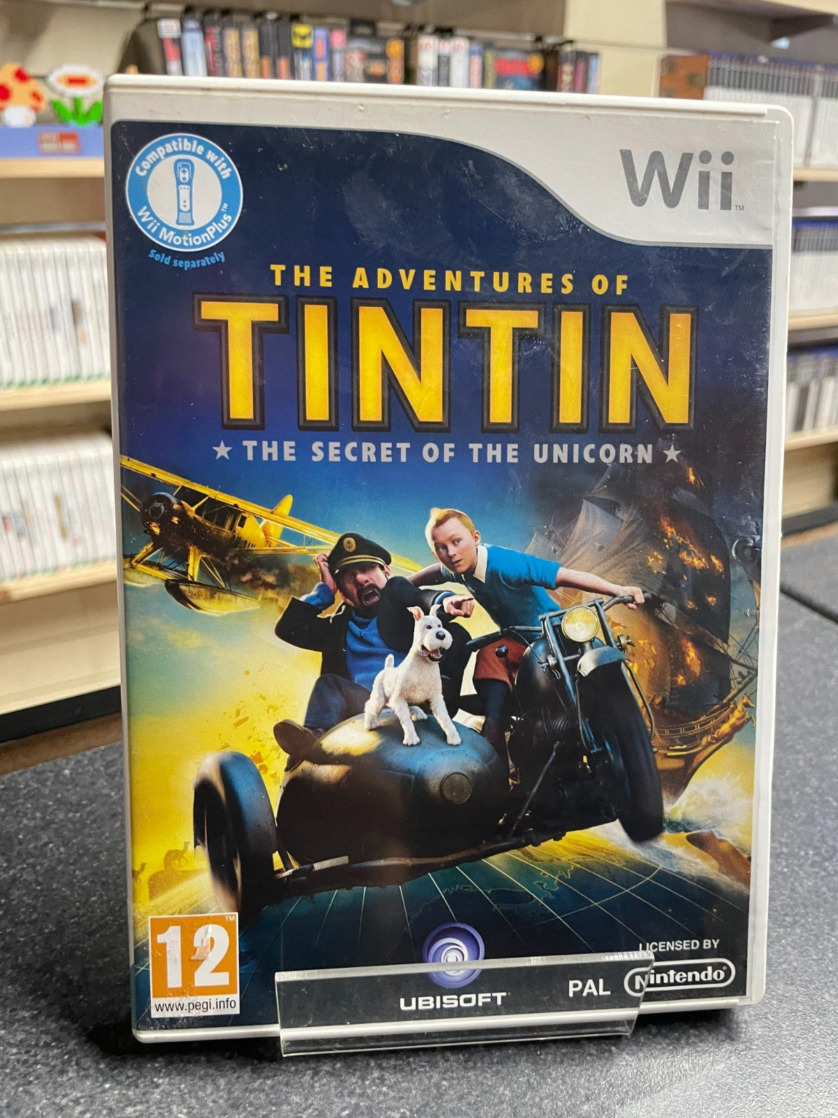 The Adventures of TinTin: The Secret of the Unicorn  - Nintendo Wii  - Boxed