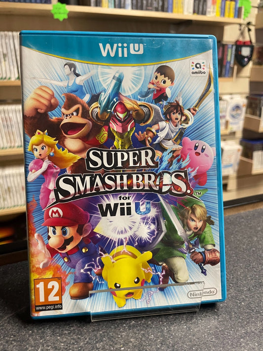 Super Smash Bros for Wii U - Nintendo Wii.U - Boxed no Manual