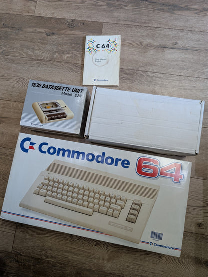 Commodore 64c C64C - Light Fantastic - Boxed with 25+ games - No Light Gun