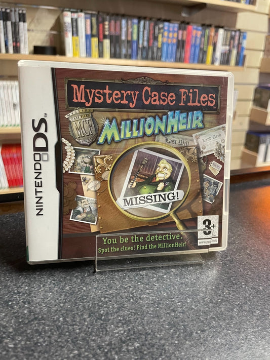 Mystery Case Files: Millionheir - Nintendo DS - Boxed with Manual