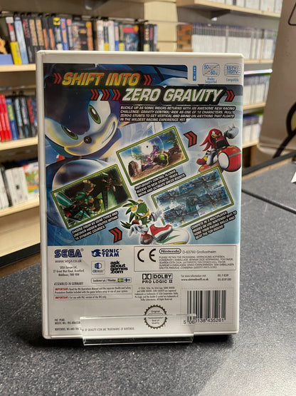 Sonic Riders: Zero Gravity - Nintendo Wii  - Boxed with Manual