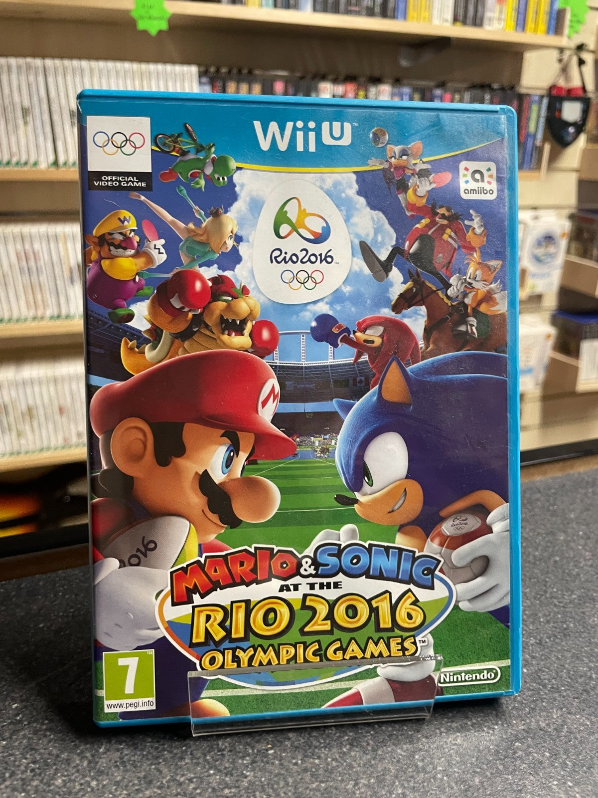 Mario & Sonic at the Rio 2016 Olympic Games - Nintendo Wii.U - Boxed no Manual