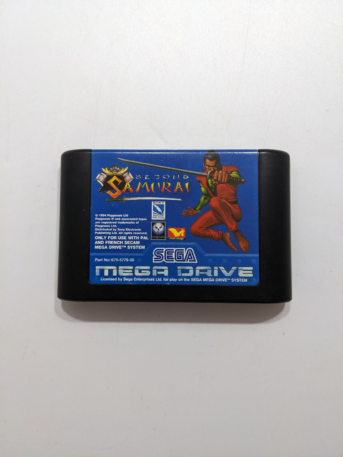 Second Samurai - Sega Mega Drive - Cart Only 