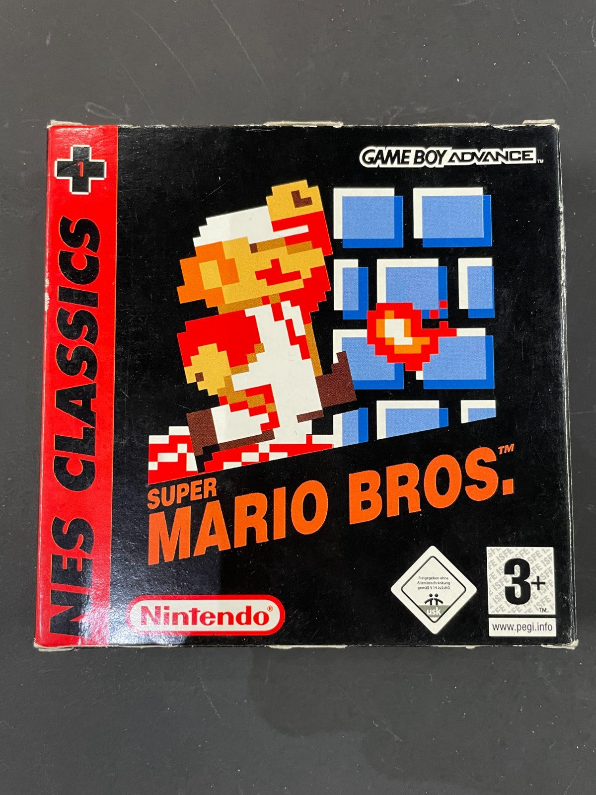 Super Mario Bros. - Nes Classics - Game Boy Advance -Complete w/Manual