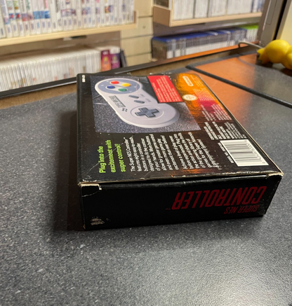 Super Nes Controller - Nintendo SNES - Boxed with Manuals VGC