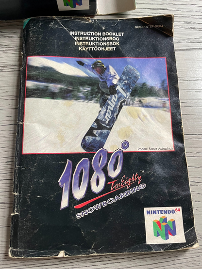 1080 Snowboarding - Nintendo 64 N64 - Boxed & Complete