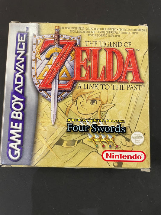 The Legend of Zelda A Link To The Past - Game Boy Advance -Complete w/Manual