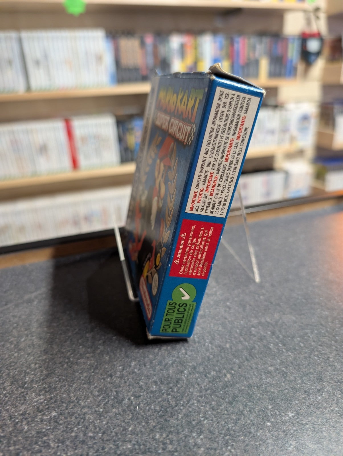 Mario Kart Super Circuit - Nintendo Gameboy Advance GBA - Boxed CIB