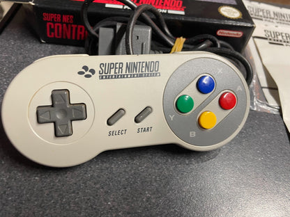 Super Nes Controller - Nintendo SNES - Boxed with Manuals VGC