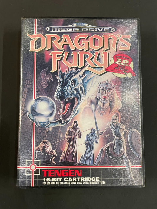 Dragon's Fury - SEGA Mega Drive  - Boxed with Manual - VGC