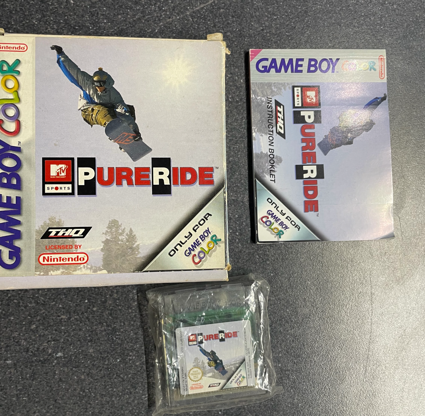 Pure Ride - Nintendo Game Boy Color - Complete with Manual