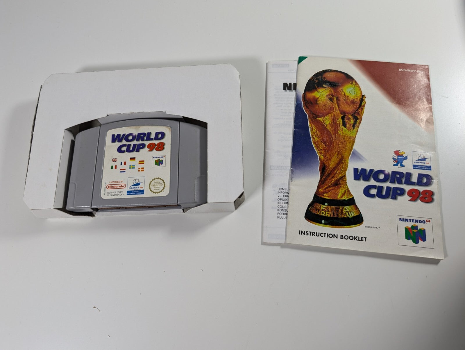 World Cup 98 - Nintendo 64 N64 - Boxed & Complete