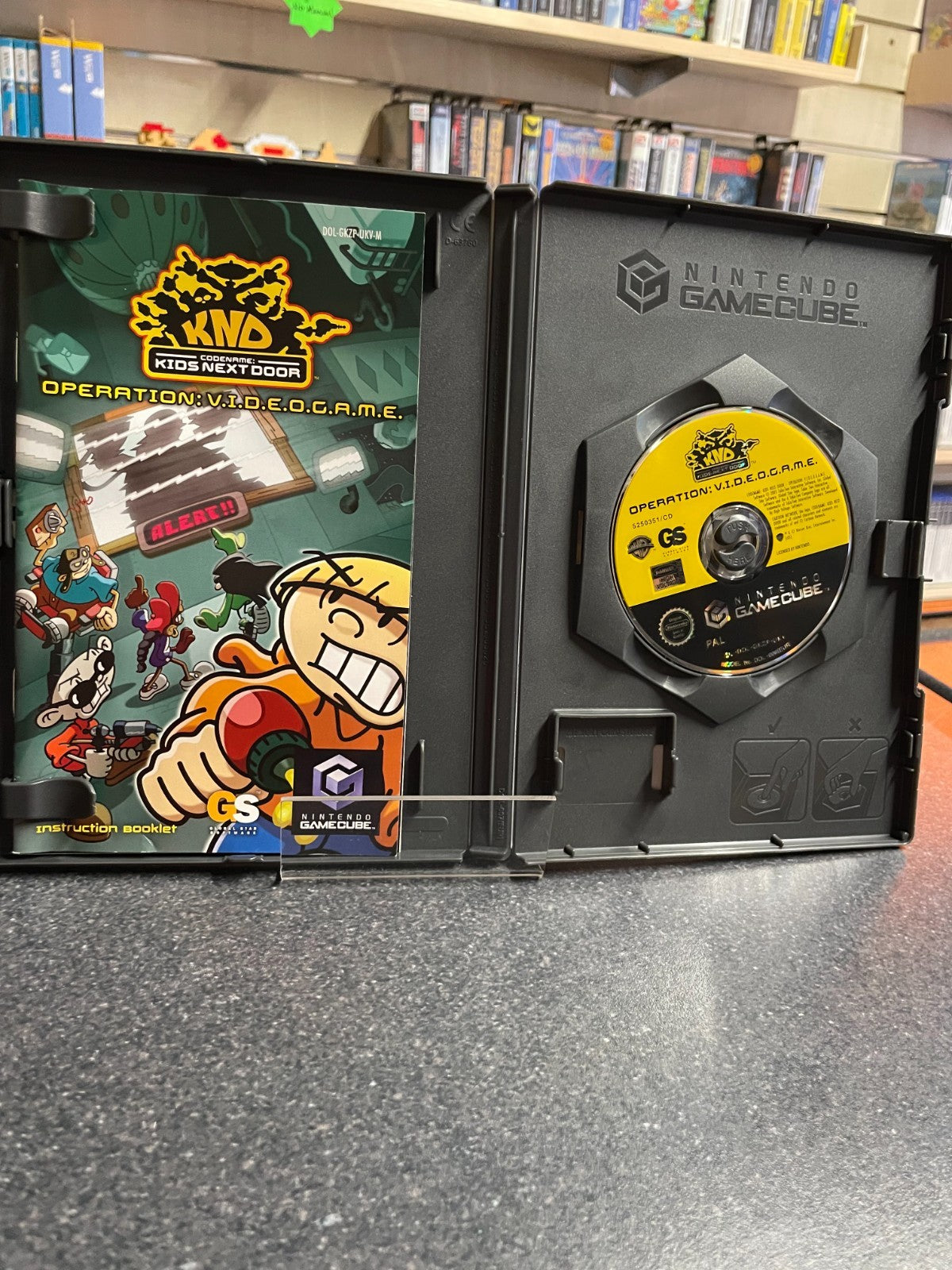 Codename: Kids Next Door Operation: Video Game - Nintendo GameCube -W/Manual VGC