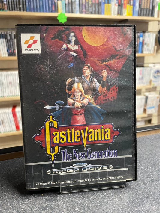 Castlevania: The New Generation - Sega Mega Drive - Boxed & Complete