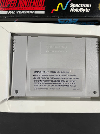 Star Trek The Next Generation - SNES - Boxed with Manual