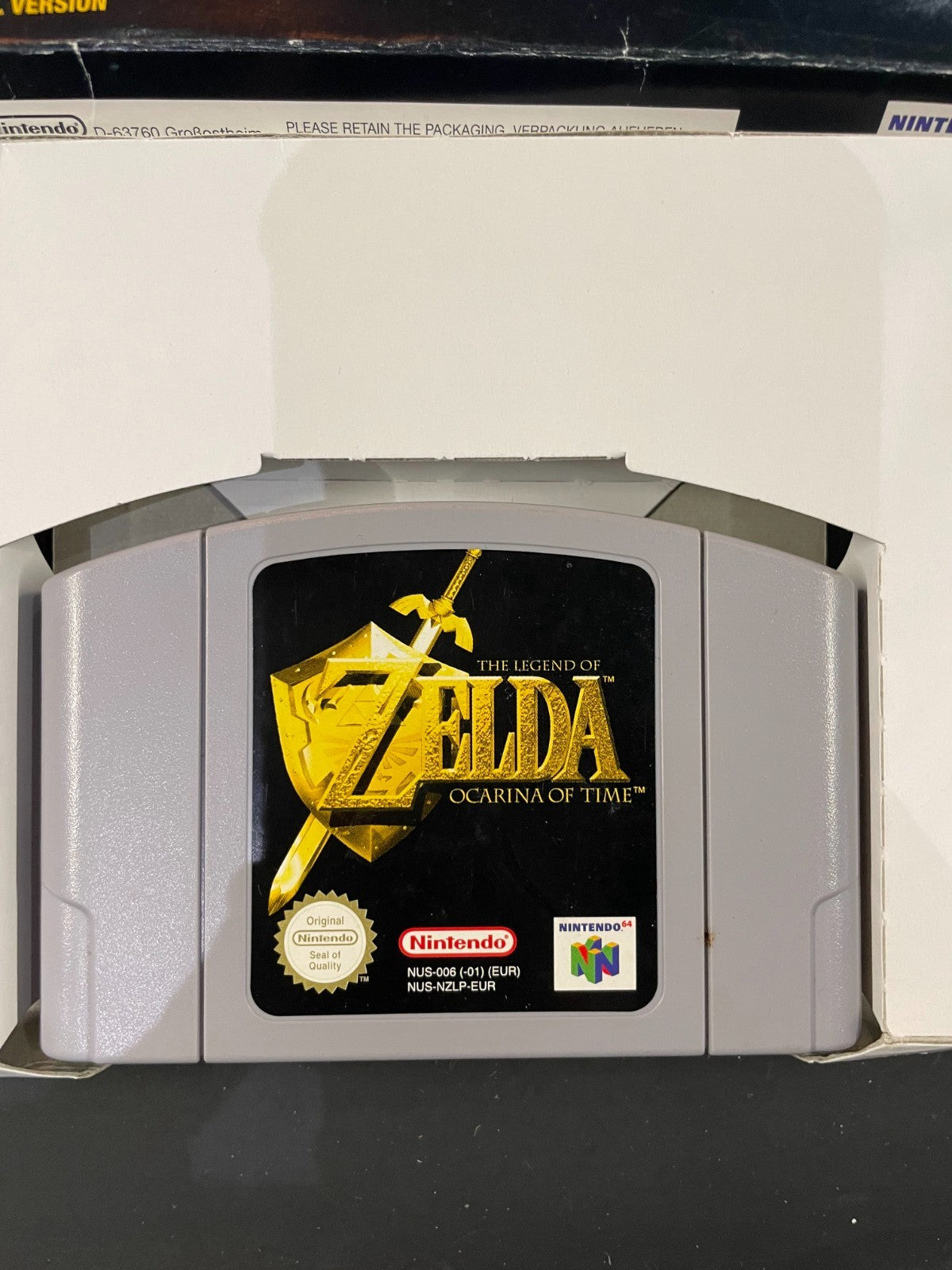 The Legend of Zelda Ocarina of Time - Nintendo 64 N64 - Boxed no Manual